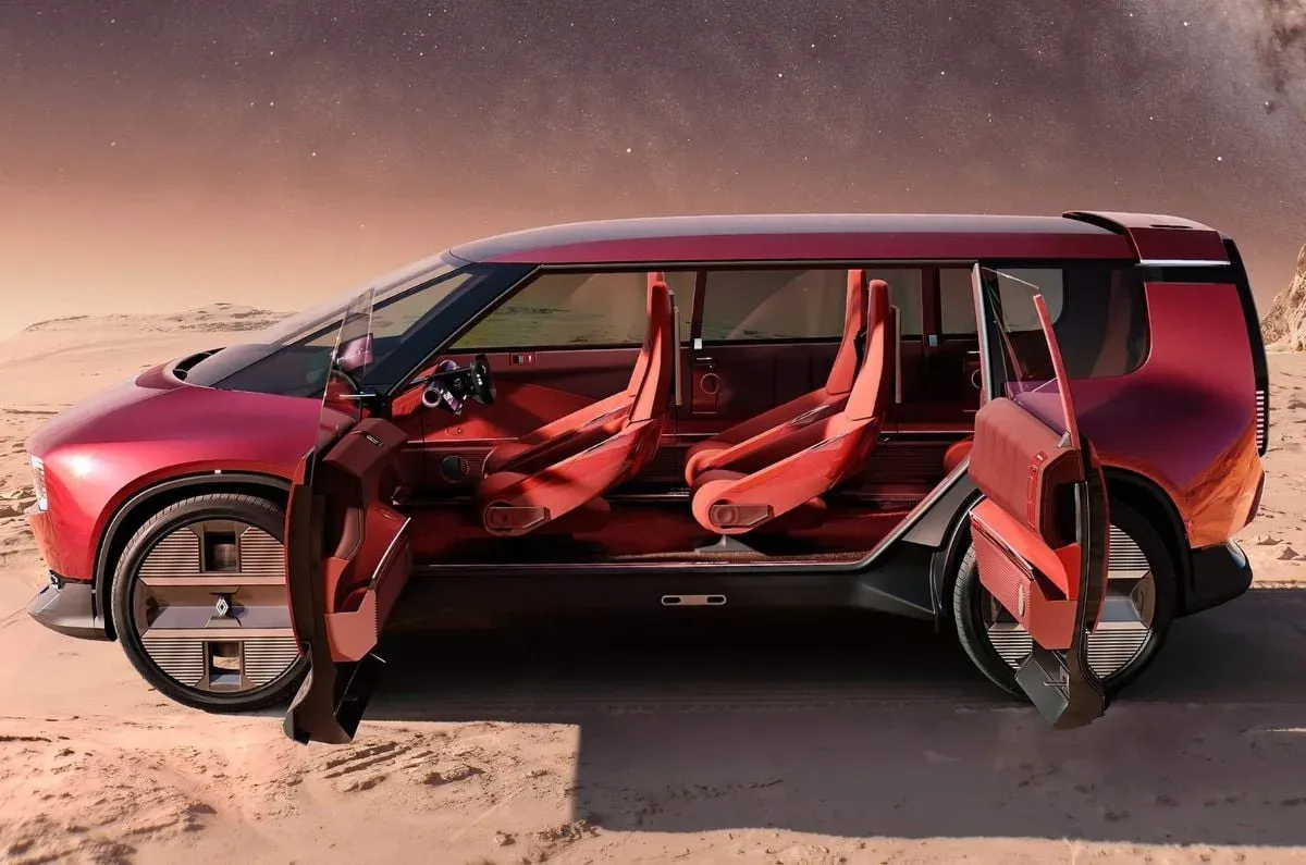 Renault E-Space concept electric MPV