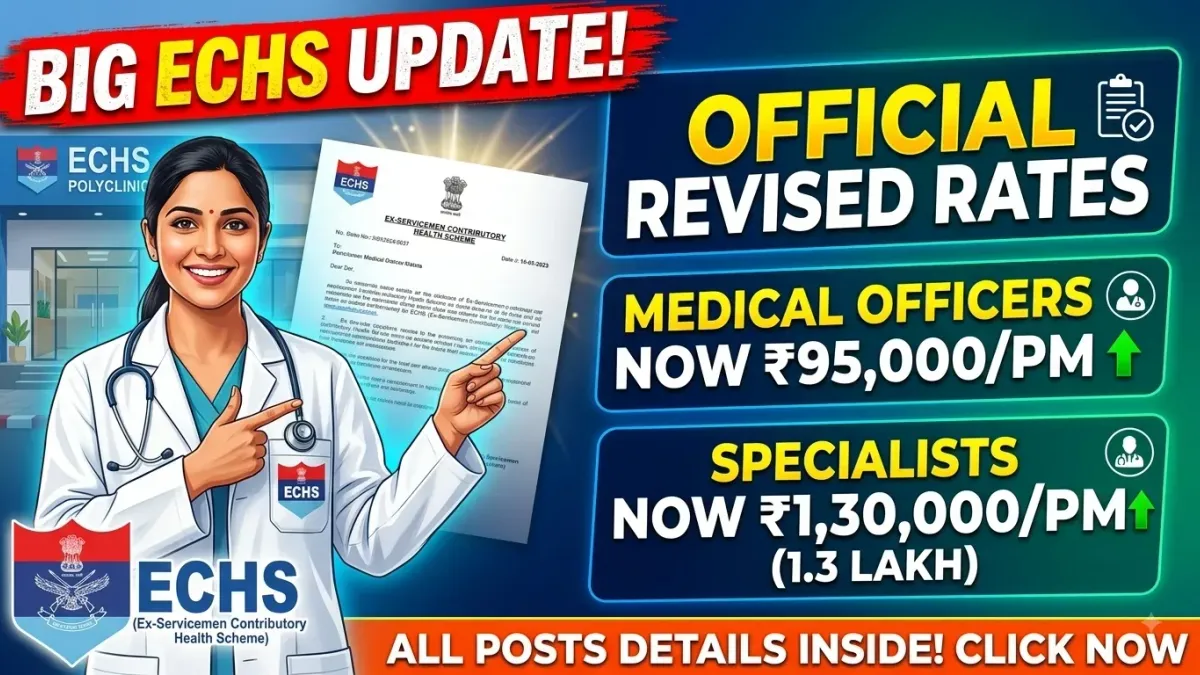 ECHS Polyclinic Remuneration Revised: New Rates